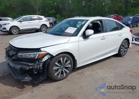 2024 Honda Civic Ex z USA, uszkodzony, nr VIN 2HGFE1F72RH320016